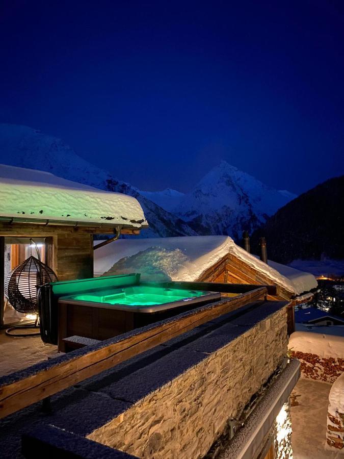 Boutique Lodge Spycher Saas Fee Exterior foto