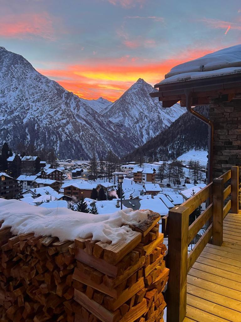 Boutique Lodge Spycher Saas Fee Exterior foto