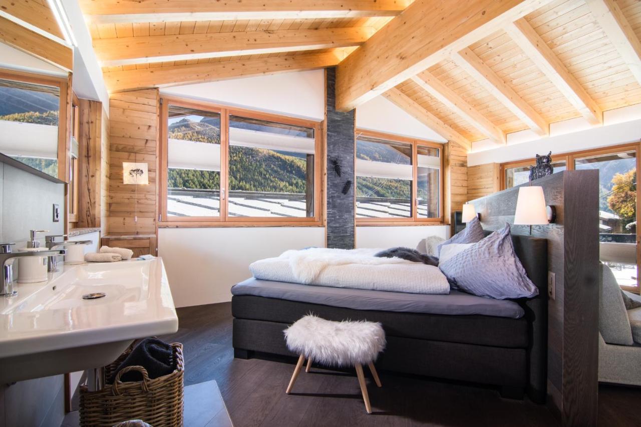 Boutique Lodge Spycher Saas Fee Exterior foto